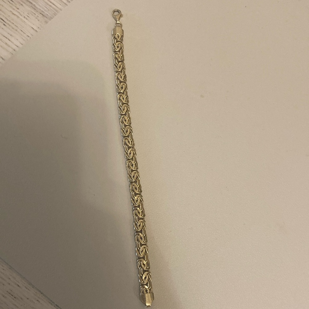 Stunning vintage 14k gold bracelet